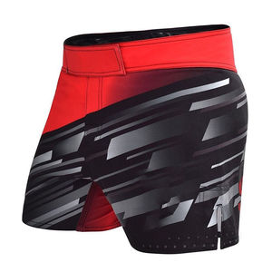 Ropa deportiva, diseño atlético, tela transpirable, para uso en gimnasio, pantalones cortos de MMA, ropa de combate atlética transpirable, ajuste cómodo. - Product Image 4