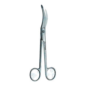 Tijeras de episiotomía Waldmann, fuente de alimentación Manual de acero inoxidable y diseño de alta calidad, instrumento quirúrgico de acero inoxidable - Product Image 1