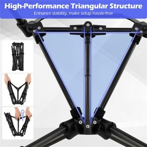 Versatile Rustproof Aluminum Folding Camping Chair (0.63" Thick) Compact Storage for Hiking Barbecues Sports Events - Product Image 5