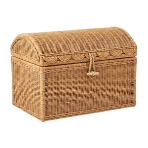 Rattan Toy Storage Chest Toddler Furniture Kids Room Woven Wicker Trunk Box Factory Price High Quality Wholesale Hot Sale - Product Image 2
