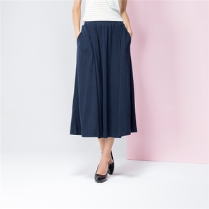 ODM Femmes Maxi a Line Longueur Mollet Coton Corail Jupes Rouges - Product Image 1