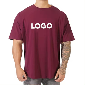 Camisetas de corte cuadrado para hombre del mejor fabricante pakistaní, ropa personalizada profesional, color sólido, 100% algodón suave - Product Image 1