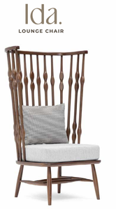 Solid Wood High Back for <b>Armchair</b> Upholstered Seat Modern <b>Dining</b> Room Furniture Side Chair for Home Hotel - Product Image 1