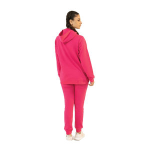 Custom <b>Women</b> <b>Tracksuit</b> Soft <b>Velour</b> Cropped Zip Jacket Flare Jogger Set Trendy Casual Lounge Streetwear Apparel - Product Image 2