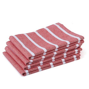 Lot de torchons de cuisine 100 % coton tissé 45x45cm à motif à carreaux, séchage rapide, serviettes à vaisselle, serviettes à thé, vente en gros, OEM, direct usine - Product Image 1