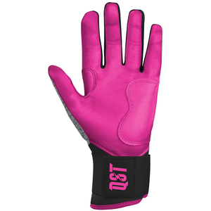Professional Baseball Catcher Batting Gloves OEM Wholesale Custom Logo Leather Palm Anti Slip Grip Breathable Unisex Left-handed - Product Image 4