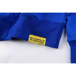 Sweat à capuche graphique personnalisé épais pour homme, streetwear, coupe oversize, bleu, pull unisexe, hip-hop, sweat à capuche en molleton de haute qualité 20 - Product Image 2
