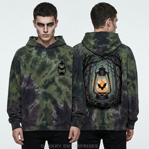 Custom Grey Acid Wash Hoodie <b>Men</b> Gothic Graphic Print Oversized Streetwear Sweatshirt Premium Heavyweight Cotton <b>Pullover</b> - Product Image 2