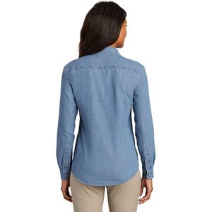 Camisas Vaqueras de Manga Larga Personalizadas para Mujer LSP10, Bordado Personalizado, Agrega Tu Propio Logotipo, Textos, Tops Personalizados - Product Image 2