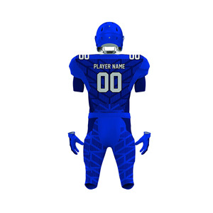 Servicio OEM, Uniforme de Fútbol Americano al por Mayor, MOQ Bajo, Transpirable, Jersey y Pantalones Cortos Más Vendidos, Talla Grande 2026, 100% Poliéster - Product Image 5