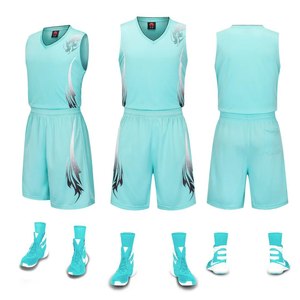 Custom Basketball Uniform Jersey and Shorts Sublimated Quick Dry Team Wear Plus Size OEM Manufacturer - Product Image 3