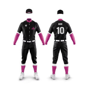 Nouvelle arrivée, uniforme de baseball le plus vendu, fabricant de haute qualité, 100% polyester, uniforme de baseball léger - Product Image 1