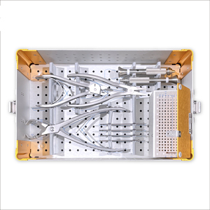 ชุดเครื่องมือศัลยกรรมกระดูกสันหลังแบบแผ่นเหล็กสแตนเลสสำหรับการยึดตรึงกระดูกสันหลังในกรณีบาดเจ็บ - Product Image 4