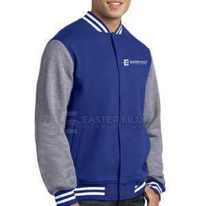 Diseña Tu Propia Chaqueta Letterman con Logotipo Personalizado, Tallas Grandes, Transpirable, Diferentes Colores, Chaqueta de Invierno para Hombre - Product Image 4