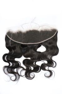For Lace U Part <b>Wig</b> Natural Black Indian Remy Hair 130% Density <b>Long</b> Water Wave Baby Hair HD Transparent Lace Average Size - Product Image 3