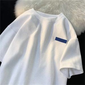 T-shirts pour hommes Basic T-Casual T-shirt Tops surdimensionnés Qualité Unisexe T-shirts courts Vêtements pour hommes - Product Image 3