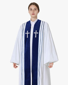 Casulla gótica para sacerdote, vestimenta litúrgica católica, capa, túnica, casulla, hecha en Pakistán - Product Image 1