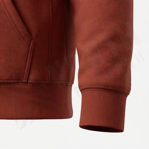 Sweat-shirt personnalisé de haute qualité pour homme, entièrement zippé, 100% coton, broderie couleur personnalisée, streetwear d'hiver, sweat-shirts sur mesure - Product Image 6