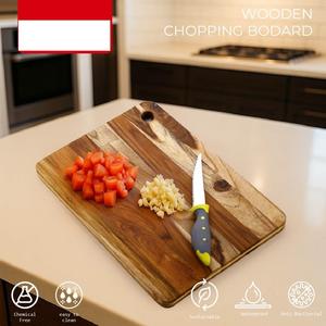 Elegante Tabla de Madera Tallada para Servir y Presentar Alimentos con Acabado Premium y Aspecto Elegante, Tabla de Cortar a Precio de Mayoreo - Product Image 2