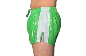 Men's Green <b>White</b> <b>Cargo</b> Mesh 100% Polyester Quick Dry Mid Waist Drawstring Casual Gym Running Sport Shorts Pockets Custom Logo - Product Image 5
