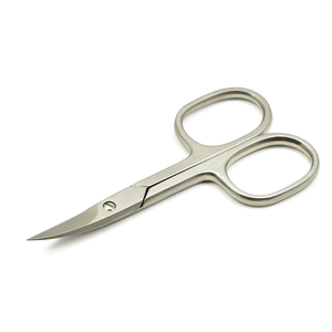 Ciseaux à cuticules de beauté à pointe étroite en acier inoxydable incurvé, durables, légers, réutilisables, avec trou carré pour une finition lisse des ongles - Product Image 2