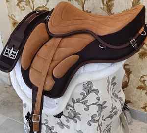 Premium Horse Freemax Horse Saddle Calidad genuina Sillín Premium Design Black Freemax Saddle - Product Image 3