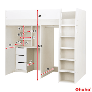 Cama litera inteligente Ohaha - GTTM023 - Product Image 6