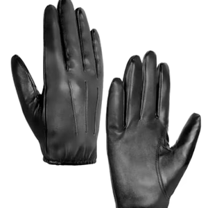 Guantes de Carreras de Cuero para Dedos Completos, Unisex, Antideslizantes, para Montar al Aire Libre, Estilo Pull-On, para Todas las Estaciones - Product Image 1