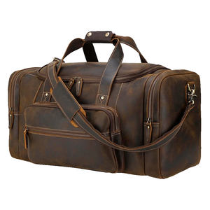 Sac de voyage en cuir pleine fleur durable et extensible pour les voyageurs fréquents et les professionnels d'affaires – Vente en gros OEM - Product Image 5