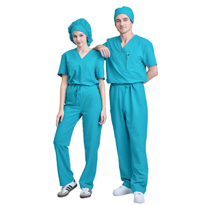 Vêtements médicaux pour hôpital, très demandés, en rayonne/PE/spandex, ensembles de blouses médicales tendance pour femmes infirmières, coupe large - Fabricants FMF - Product Image 2