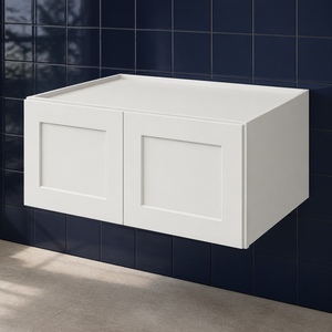 Private Label 36 x 15 Inch Kitchen <b>Wall</b> <b>Cabinet</b> <b>White</b> Shaker 24 Inch Deep RTA OEM Vietnam Manufacturer - Product Image 4