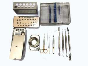 Salaar Industry Dental PRF Boîte complète avec kit de brossage doux pour chirurgie implantaire dentaire, en acier inoxydable allemand certifié CE - Product Image 4