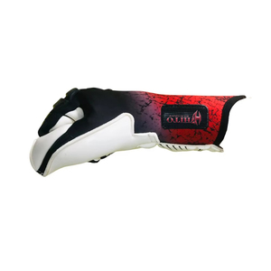 Custom Design Black and Red Neoprene Rubber Inject Soccer Full Finger Goalkeeper <b>Gloves</b> 4mm German Latex Flat Palm - Product Image 6