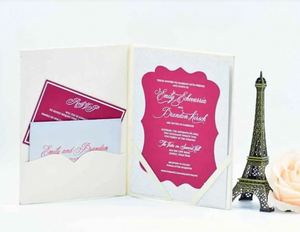 Invitación de Boda de Terciopelo Color Marfil de Alta Calidad con Monograma en Dorado, de Fabricante Indio al Mejor Precio - Product Image 4