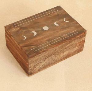 กล่องเก็บของไม้ตกแต่งทำมือสำหรับตกแต่งบ้านและจำหน่ายส่งออก - Product Image 1