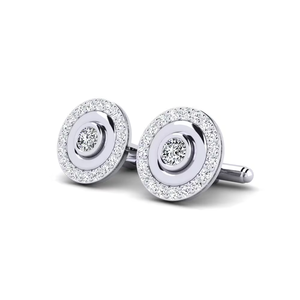 Premium 9K Gold Mens <b>Cufflinks</b> Luxury Fine Jewelry Fashion <b>Shirt</b> Accessories for Wedding Anniversary and Special Gifts - Product Image 2