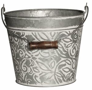 Multipurpose <b>Bucket</b> With Durable Metal Body For Cleaning Water Storage <b>And</b> Gardening Projects - Product Image 6