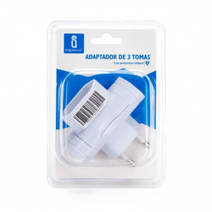 1-3 socket child protection function household plastic <b>adapter</b> - Product Image 2