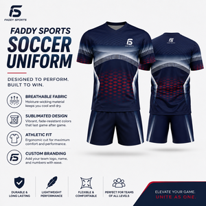 Conjunto de Uniforme de Fútbol Sublimado Personalizado, Camiseta de Fútbol Transpirable, Ropa Deportiva para Hombres y Niños, Kits de Entrenamiento de Fútbol al por Mayor 2026 - Product Image 5