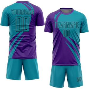 Uniforme de Fútbol Duradero, 100% Poliéster, Ecológico, Transpirable, de Secado Rápido y Elástico en Cuatro Direcciones para Equipos Masculinos Adultos, Personalizable - Product Image 1