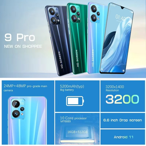 โทรศัพท์มือถือจีน จอ LCD สมาร์ทโฟน OEM ปลดล็อค 9 Pro Android 5G LTE มือถือสมาร์ทโฟนแท้ - Product Image 6