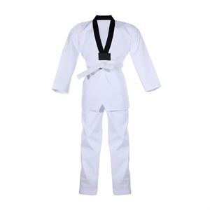 Service OEM ODM, uniforme de taekwondo fabriqué dans des matériaux de la meilleure qualité, uniformes de taekwondo sur mesure en gros - Product Image 2