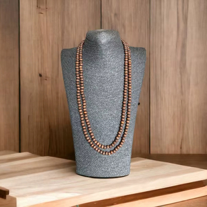 Collar de Madera Hecho a Mano con Colgante de Madera Natural para Mujer, Estilo Bohemio Étnico, Joyería Ligera, Artículo de Regalo de Moda - Product Image 1
