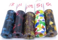 Barre en acrylique PMMA industrielle de 19 mm |   Barre à motifs de puces multicolores |   Service de découpe sur mesure 8-15 mm, moulage OEM, finition polie haute brillance