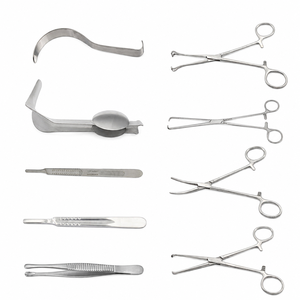Ensemble d'instruments de ligature tubaire vaginale de haute qualité, certifié CE, en acier inoxydable, kit chirurgical gynécologique - Product Image 1