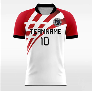 Camisetas de Fútbol al por Mayor de Alta Calidad, Suaves, Cómodas, de Nuevo Diseño, Transpirables, Personalizadas por Sublimación - Product Image 1