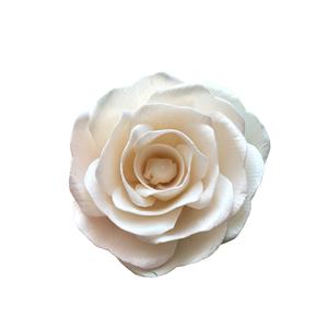 Flores de Madera Sola VADEE VDXXX-037, Hechas a Mano, Rosa Nana, Flores de Madera Sola de 8-8.5 CM, Varilla de Fibra Vegetal de Sesbania, Aromaterapia - Product Image 4