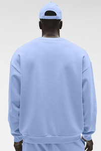 Custom Logo Crew Neck Sweatshirt for <b>Men</b> Plain <b>Pullover</b> Casual Cotton Fashion Sweatshirt - Product Image 5