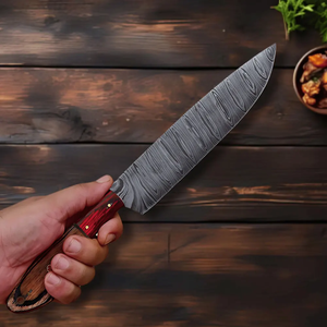 Juego de Cuchillos de Chef LEGACY BLADES con Logotipo Personalizado, Cuchillos de Cocina de Acero Damasco con Alto Contenido de Carbono para Restaurantes Comerciales, Venta al Por Mayor - Product Image 4