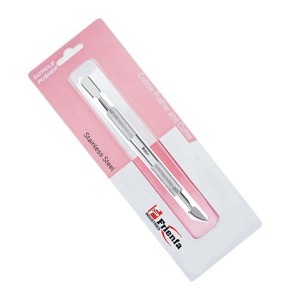 ที่ดันหนังกำพร้าสแตนเลสแบบแมนนวล เครื่องตัดแต่งเล็บ กำจัดหนังกำพร้า อุปกรณ์ทำเล็บมือและเล็บเท้า คุณภาพสูง - Product Image 2